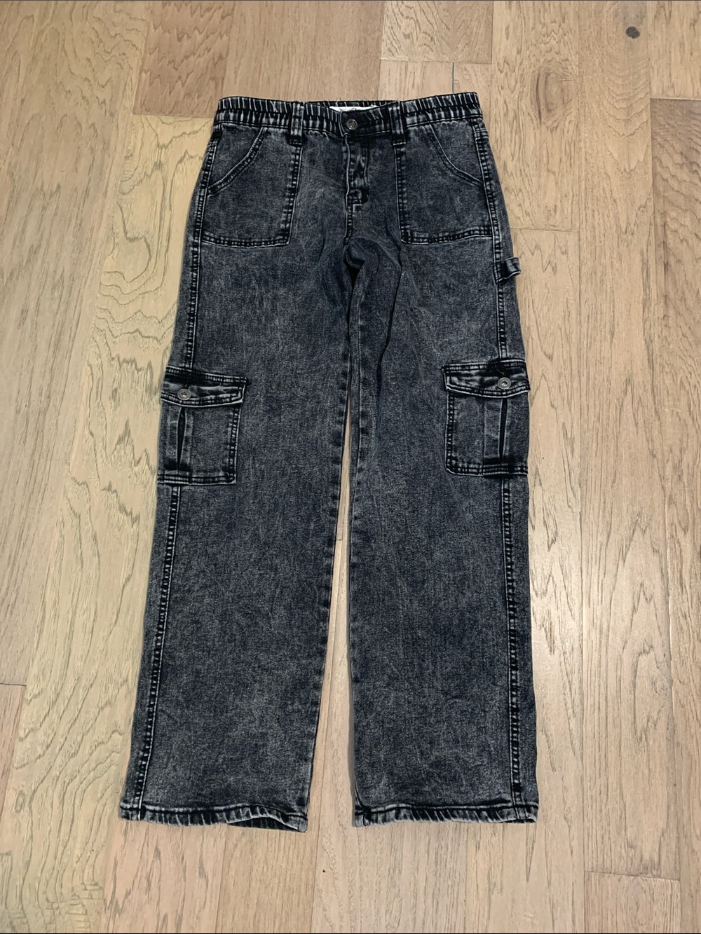 Women's Celebrity Ace 90’s Relaxed Fit Cargo Jeans Size 9x29